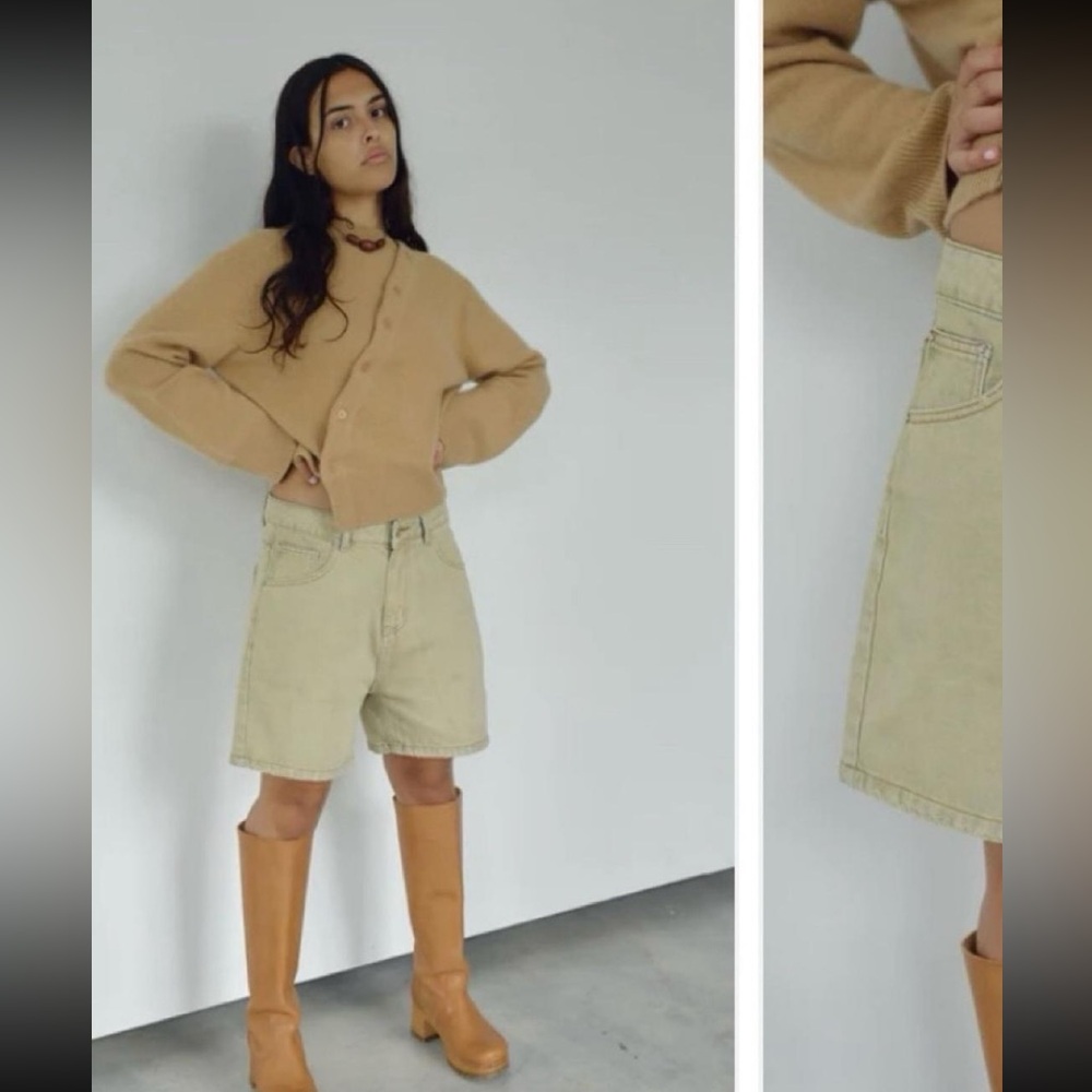 Boheme denim shorts